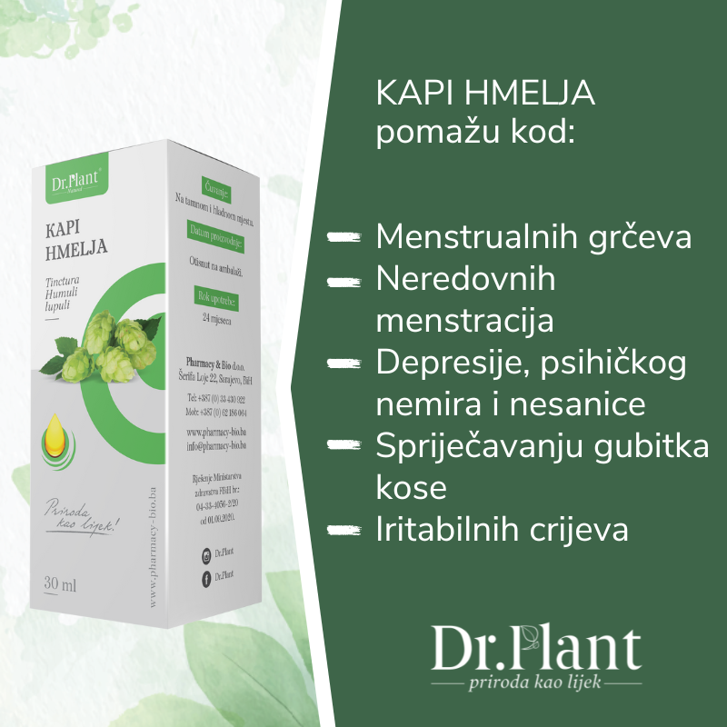 Dr. Plant kapi hmelja (Humuli lupuli) 30 ml - Image 2