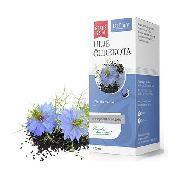 Dr. Plant ulje čurekota (Nigela sativa) 125ml - Image 3