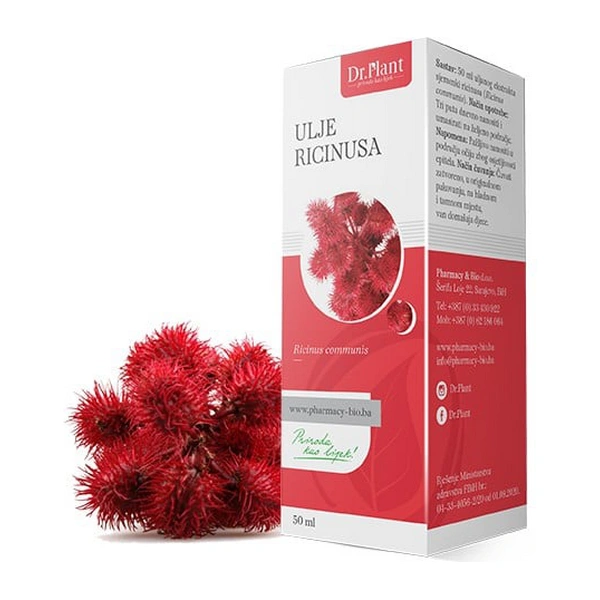 Dr. Plant ulje ricinusa (Ricinus communis) 50ml - Image 3