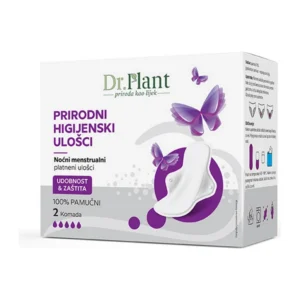 Dr. Plant prirodni higijenski ulošci (noćni menstrualni platneni ulošci) kom 2