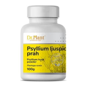 Dr. Plant BIO Psyllium ljuspice u prahu (Plantago ovata)100g