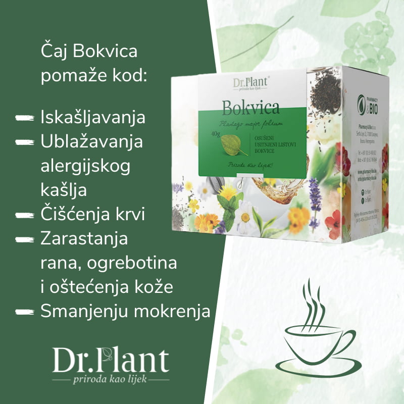 Dr. Plant čaj bokvica (Plantago major folium) 40g - Image 2