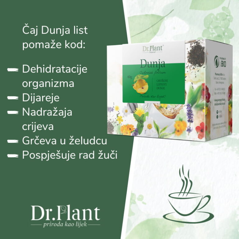 Dr. Plant čaj dunja list (Cydoniae folium) 40g - Dr. Plant