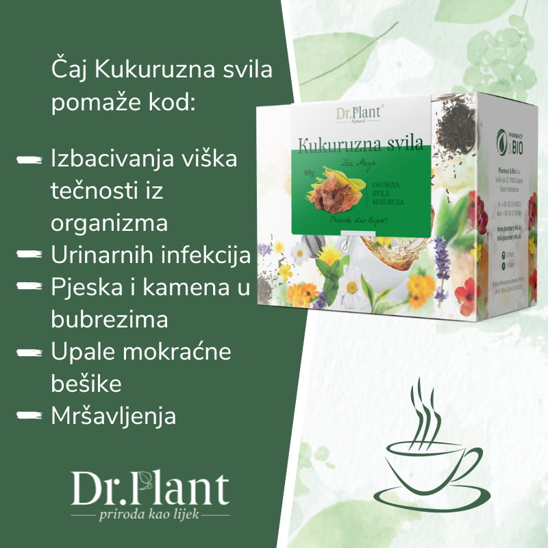 Dr. Plant čaj kukuruzna svila (Zea Mays) 40g - Image 2