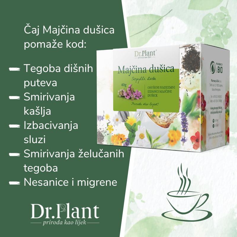 Dr. Plant čaj majčina dušica (Serpylli herba) 40g - Image 2