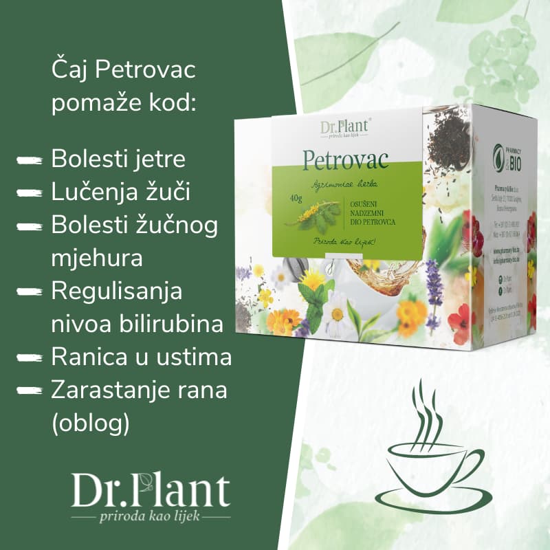 Dr. Plant čaj petrovac (Agrimoniae herba) 40g - Image 2
