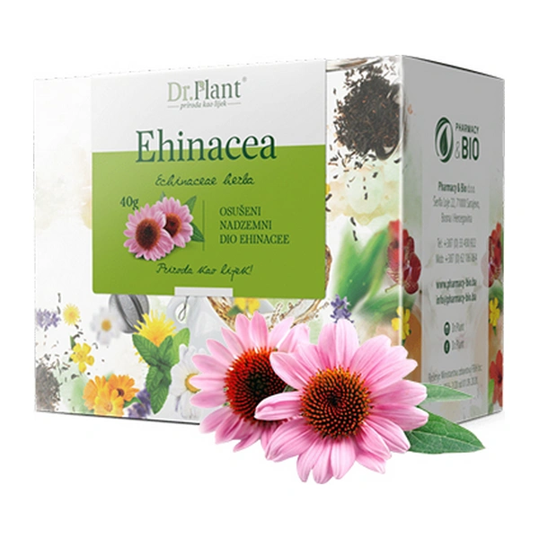 Dr. Plant čaj ehinacea (Echinaceae herba) 40g - Image 3
