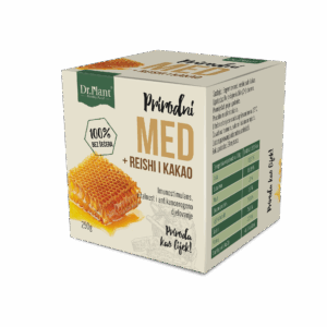 Dr.Plant prirodni med+Reishi i kakao 250g