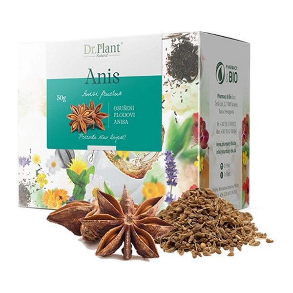 Dr. Plant čaj anis plod (Anisi fructus) 50g - Image 3