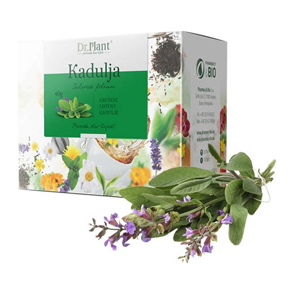 Dr. Plant čaj kadulja (Salviae folium) 40g - Image 3