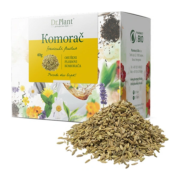 Dr. Plant čaj komorač plod (Foeniculi fructus) 40g - Image 3
