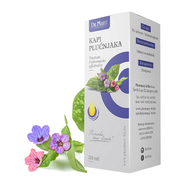 Dr. Plant kapi plućnjaka (Pulmonaria officinalis) 30 ml - Image 3