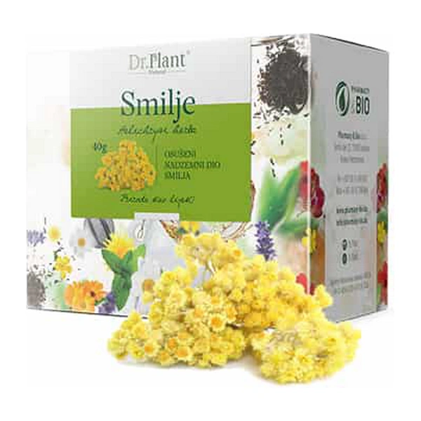 Dr. Plant čaj smilje (Helichrysi herba) 40g - Image 3