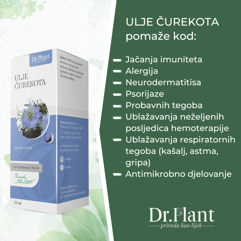 Dr. Plant čurekot ulje (Nigela sativa) 50ml - Image 2