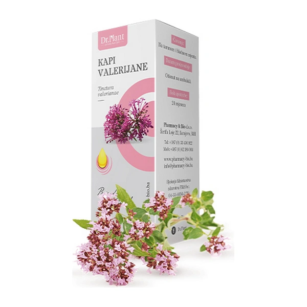 Dr. Plant kapi valerijane (Valeriana officinalis) 30ml - Image 3
