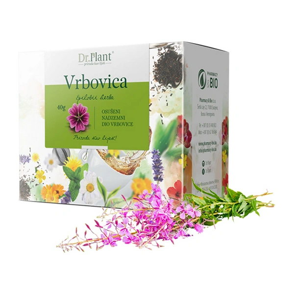 Dr. Plant čaj vrbovica (Epilobii herba) 40g - Image 3